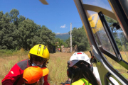 Un momento del rescate.-Junta de CyL.