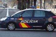 Un coche patrulla de la Policía Nacional en una imagen de archivo. HDS