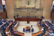Salón de Plenos de la Asamblea de Madrid.-TWITTER