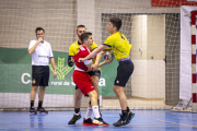 El BM Soria ganaba con contundencia el pasado sábado a Alcobendas. MARIO TEJEDOR