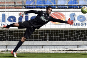 Munir ha encajado un gol en los últimos cuatro partidos.-VALENTÍN GUISANDE