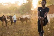 Joshua Cheptegei, en el distrito de Kapchorwa, en Uganda.-DAN VERNON