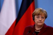 La canciller alemana, Angela Merkel, durante su visita a Polonia.-KACPER PEMPEL / REUTERS
