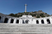 Vista de la explanada de la basílica del Valle de los Caídos.-MARISCAL (EFE)