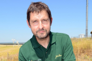Javier Jimeno Jiménez, agricultor de Campo de Gómara.-V. GUISANDE