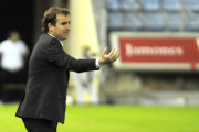 El técnico del Numancia, Jagoba Arrasate.-DIEGO MAYOR