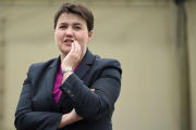 Ruth Davidson, del Partido Conservador en Escocia.-OLI SCARFF (AFP)