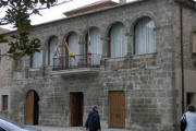 Fachada del Ayuntamiento de Ágreda. /HDS