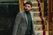 Gabriel Rufián, en el Congreso.-/ ZIPI (EFE)