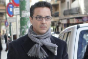 El exconcejal del Ayuntamiento de Palma Javier Rodrigo de Santos, este martes, a su llegada a los juzgados para declarar.-EFE / MONTSERRAT T. DIEZ