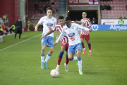 Íñigo Miranda en el encuentro de Copa ante el Atlético. HDS