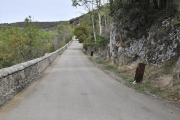 El tramo da acceso a la ermita de San Saturio.-VALENTÍN GUISANDE