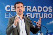 El presidente del PP, Pablo Casado.-MARCIAL GUILLÉN (EFE)