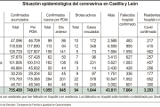 Situación epidemiológica de Castilla y León en coronavirus.-ICAL