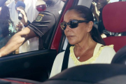 Isabel Pantoja en sus idas y venidas a la cárcel.-Foto: RAÚL CARO/ EFE