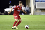 David Concha durante el partido copero ante el Alavés.-VALENTÍN GUISANDE