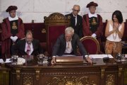 El alcalde de Valencia, Joan Ribó, en su toma de posesión.-MIGUEL LORENZO