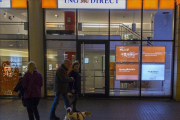 Sucursal de ING en Barcelona.-