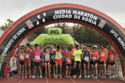 330 personas participaron en la Media Maratón de Soria. / DIEGO MAYOR-