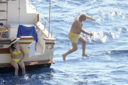 Momento en que Rato se echa al mar.-Foto: USG / ©GTRESONLINE