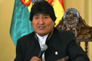 Evo Morales, el pasado noviembre, en La Paz.-EFE