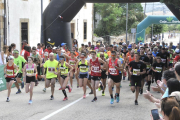 Salida del Cross de Abejar, ayer.-VALENTÍN GUISANDE