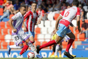 Fran Villalba y Seoane en el partido de la primera vuelta en Lugo.-Área 11