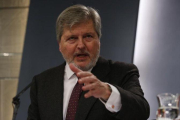 El ministro de Educación y nuevo portavoz del Gobierno, Íñigo Méndez de Vigo.-DAVID CASTRO