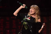 Taylor Swift, en un concierto en el Madison Square Garden de Nueva York.-EVAN AGOSTINI / AP