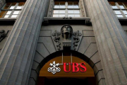 Oficinas de UBS en Zúrich.-