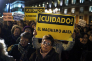 Manifestación contra el machismo.-AP / ANDRÉS KUDACKI