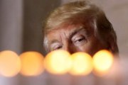 Trump, en el Congreso, este martes, en un acto de conmemoración del Día del Holocausto.-MARK WILSON
