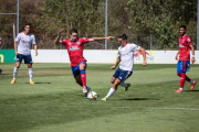 El centrocampista Toni Arranz en un encuentro de pretemporada en la Ciudad Deportiva. MARIO TEJEDOR