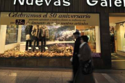 Tienda de Nuevas Galerías, una de las que tiene descuentos. / V.G.-