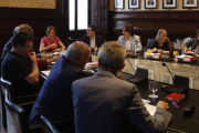 El Parlament catalán retoma su actividad en unas semanas que se prevén intensas.-ALBERT BERTRAN