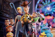 Los personajes animados de Toy story 4.-