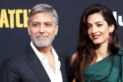 George y Amal Clooney, el pasado martes en el estreno en Los Ángeles.-EFE / NINA PROMMER