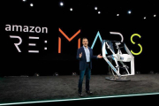 El dron es completamente eléctrico y va equipado con varias cámaras infrarrojas.-AMAZON