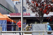 Entrada de Urgencias del hospital.