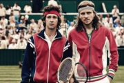 LeBeouf y Gudnasson en la primera imagen del film 'Borg/McEnroe'-'BORG/MCENROE'