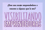 Cartel de la iniciativa 'Visibilizando Emprendedoras' que organiza Piñorras Reunidas. HDS