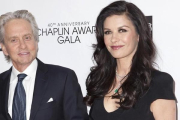 Michael Douglas y Catherine Zeta-Jones.-