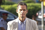 Iñaki Urdangarin, entrando en la Ciutat de la Justícia de Barcelona, en julio del 2013.-JOAN CORTADELLAS