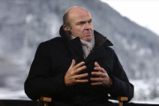 El ministro de Economía en funciones, Luis de Guindos, en Davos.-SIMON DAWSON / BLOOMBERG