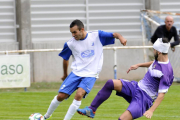 Nacho Lobera en un partido de esta temporada.-Diego Mayor