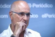 Duran i Lleida en una entrevista para El Periódico.-CARLOS MONTAÑES