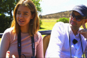 Risto Mejide y Laura Escanes, en el programa 'Planeta Calleja'.-
