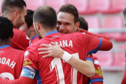 El Numancia alcanzaba el sábado ante el Lugo el mejor rendimiento en lo que va de competición.-Luis Ángel Tejedor
