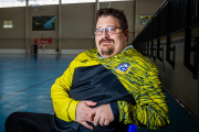 Jordi Lluelles, entrenador del BM Soria. MARIO TEJEDOR