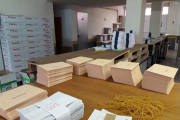 Papeletas y material para las elecciones.-HDS